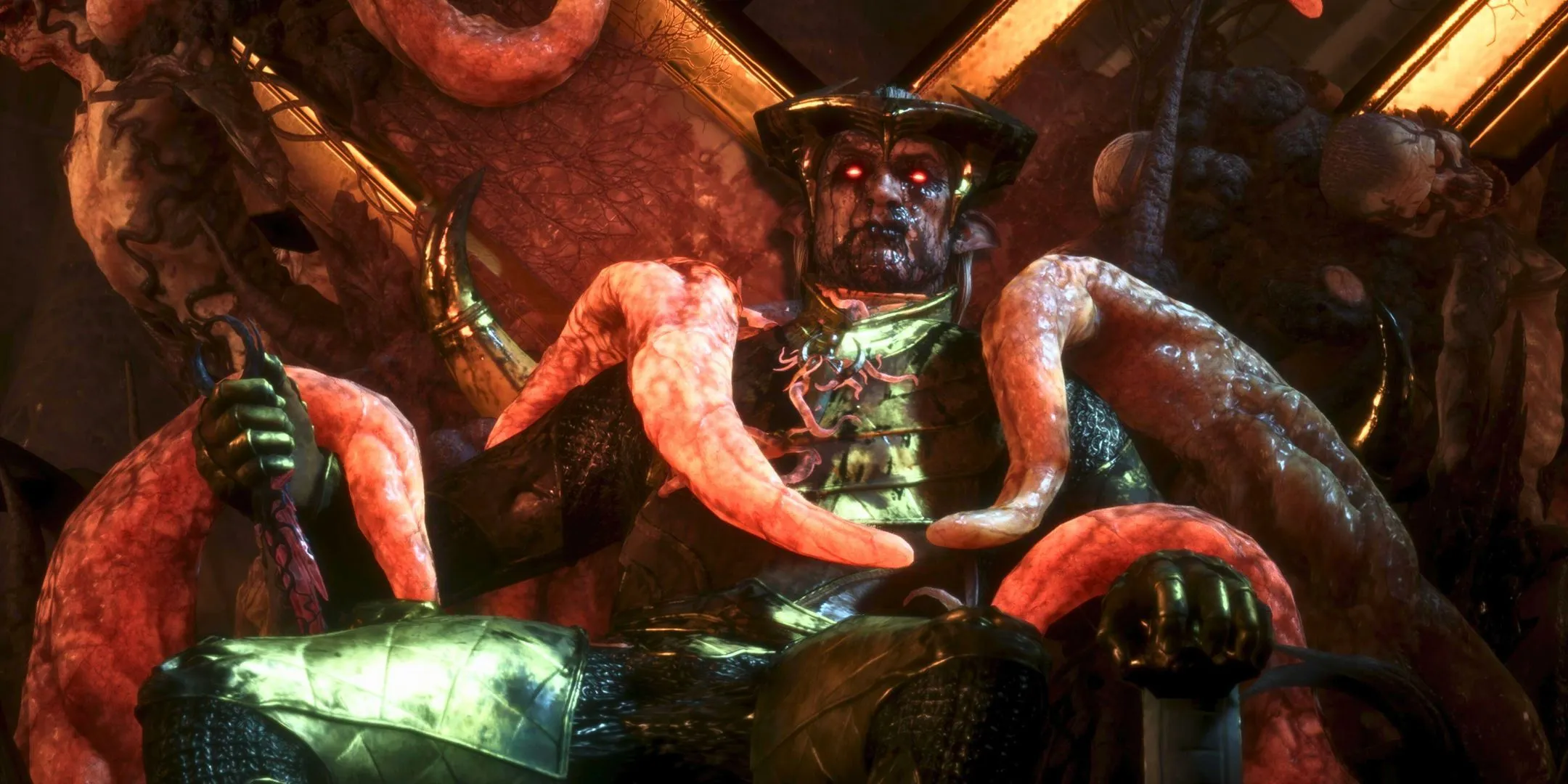 Elgar'nan on a Blighted Throne