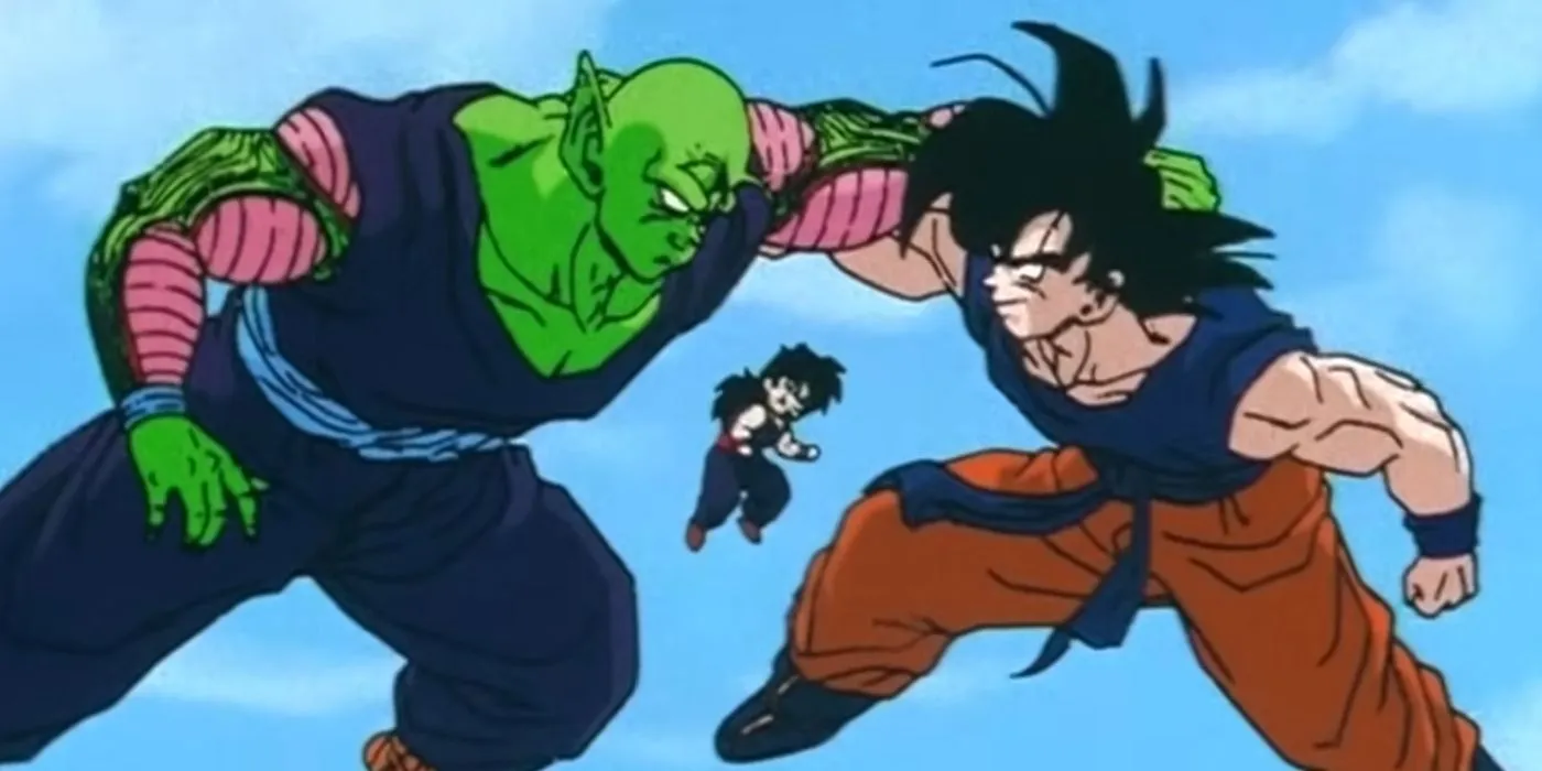 Entrenamiento de Goku y Piccolo