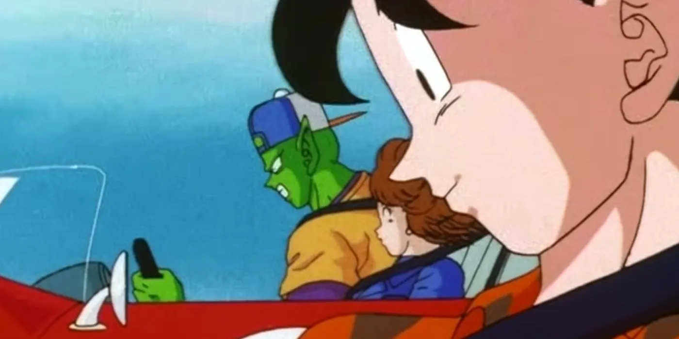 Goku e Piccolo prova di guida