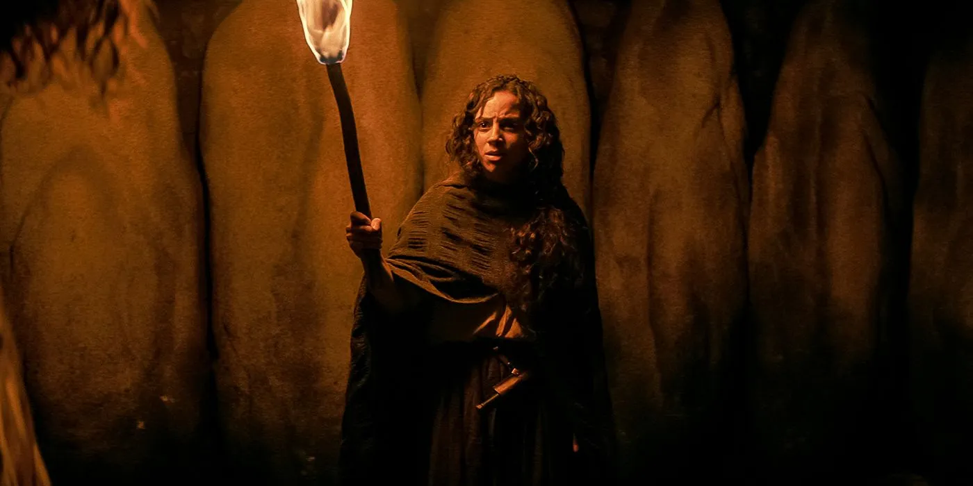 Fear Street 3: Sarah Fier holding a torch