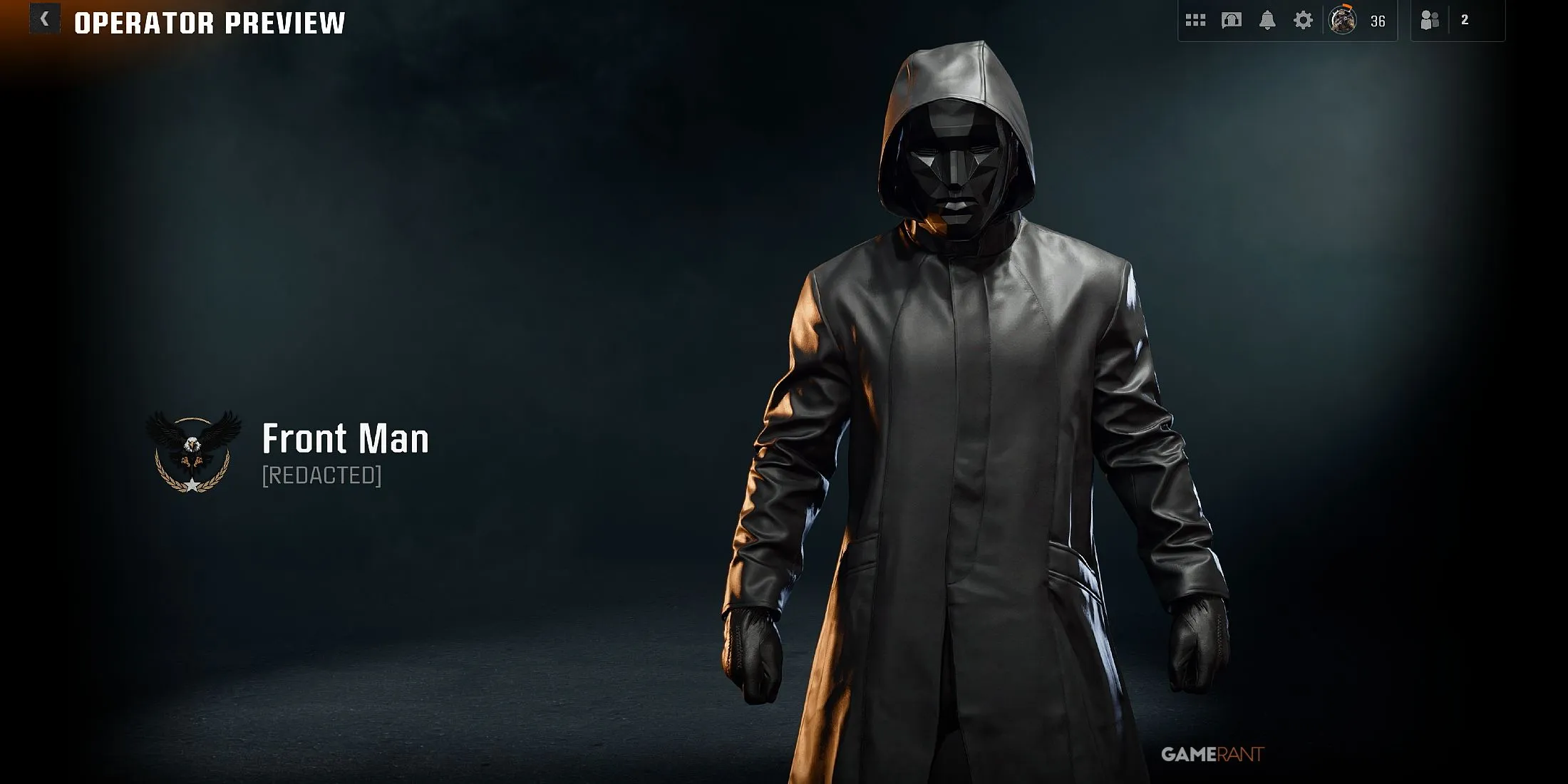 Front Man Operator in Black Ops 6 and Warzone