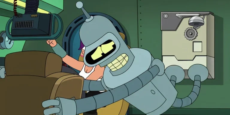 Bender from Futurama and Jake the Dog from Adventure Time: Mashup Artwork Celebrating Voice Actor John DiMaggio’s Iconic Characters