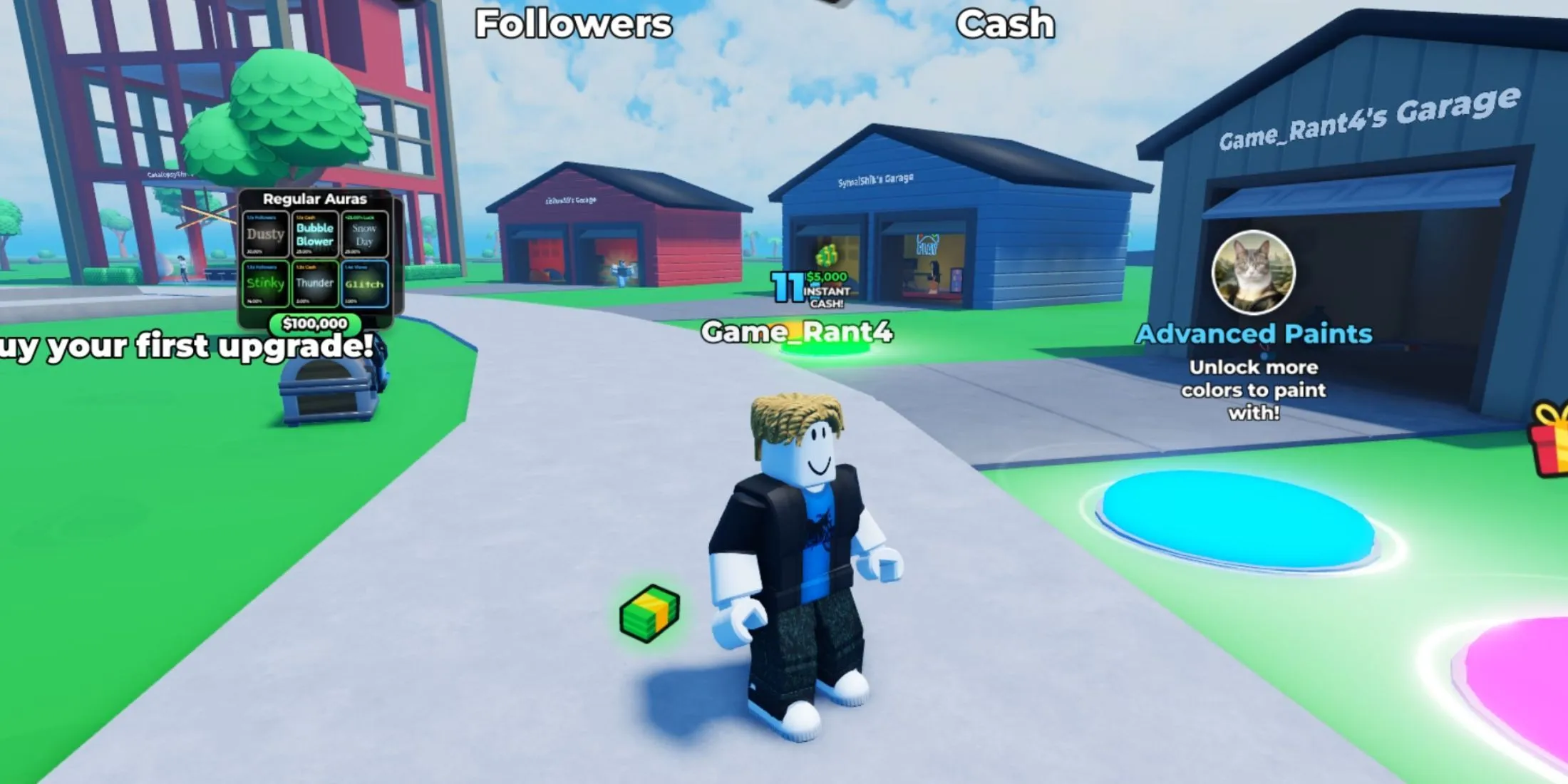 Get Famous character Get Famous character