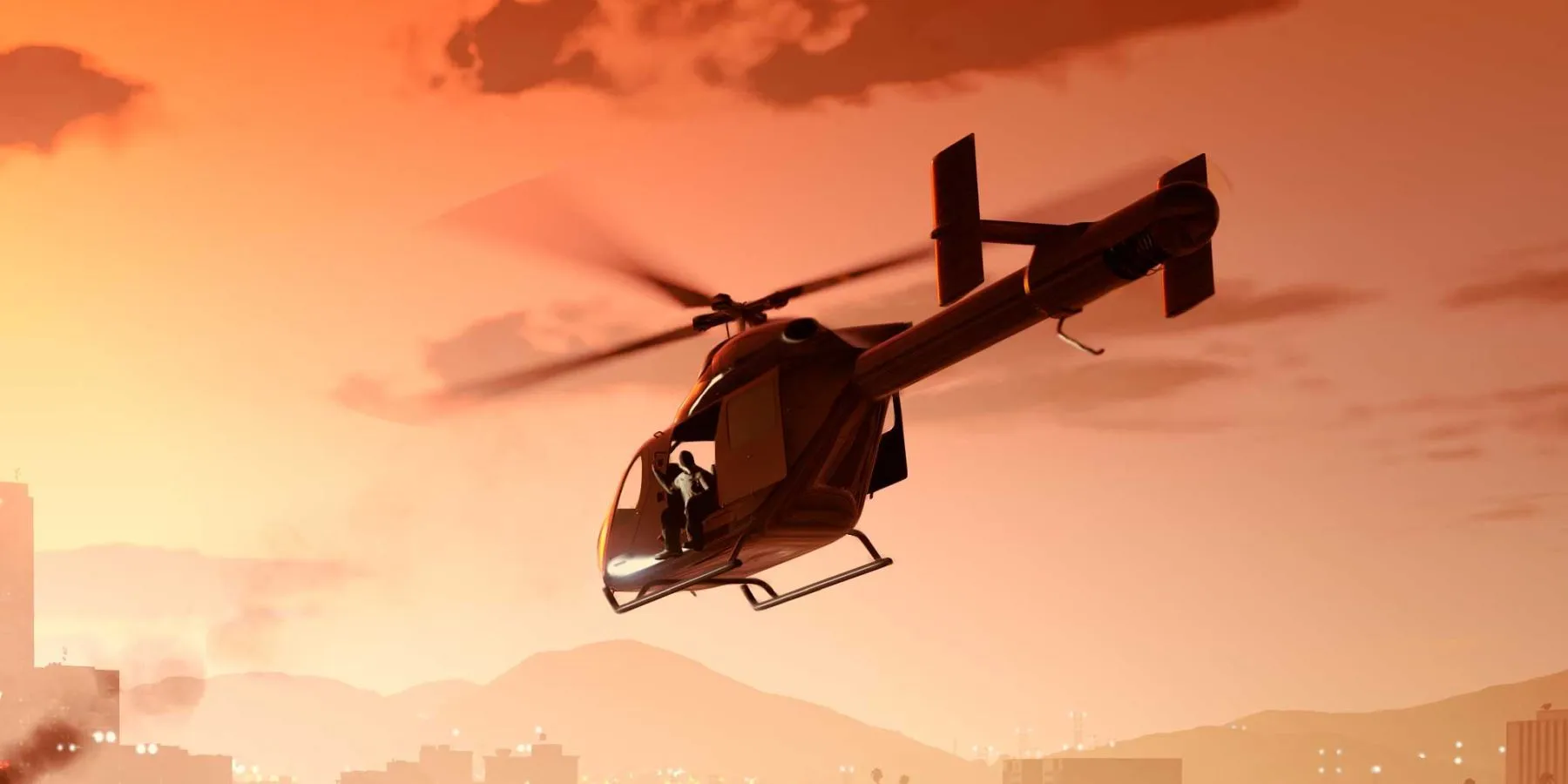 Scena helikoptera w GTA Online