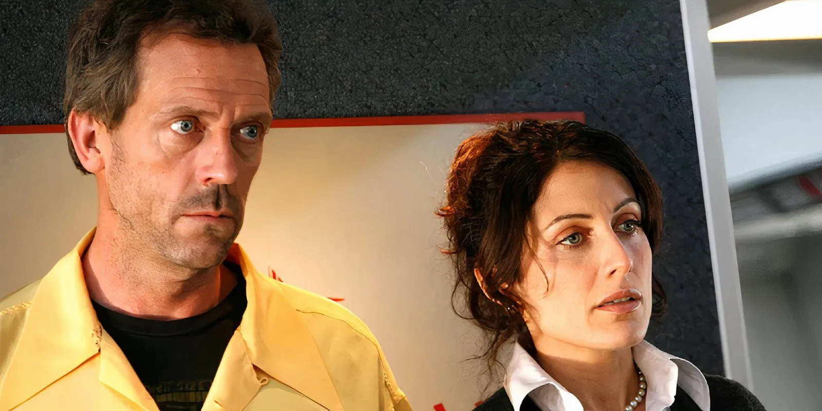 House et Cuddy sont dans un avion dans House