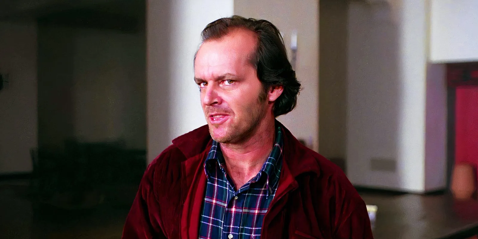 Jack Nicholson, un personnage sournois dans le rôle de Jack Torrance dans Shining