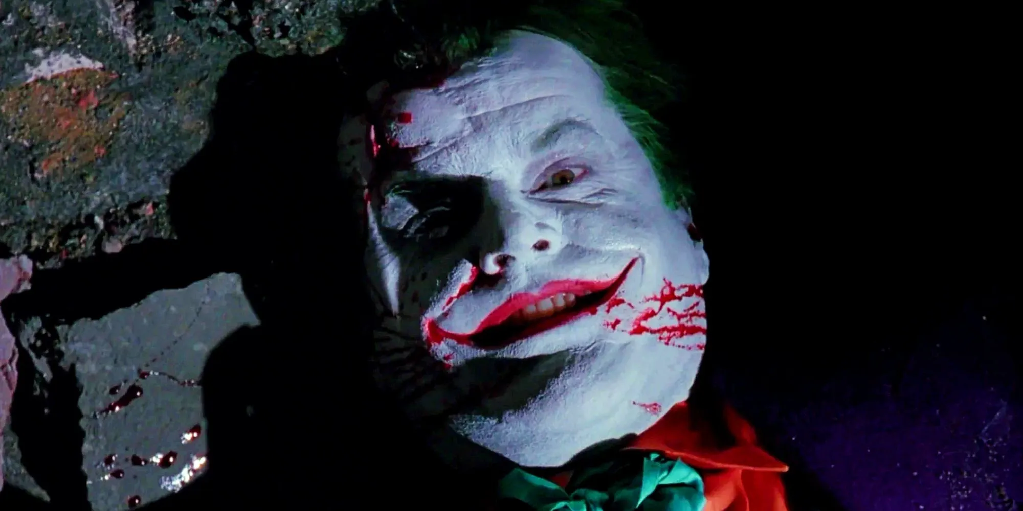 Jack Nicholson's Joker Dies in Tim Burton's Batman 1989 Jack Nicholson's Joker Dies in Tim Burton's Batman 1989