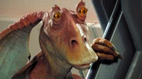 Warum Star Wars-Fans Jar Jar Binks nicht mögen: Der ungesehene beste Moment, der aus dem Film herausgeschnitten wurde