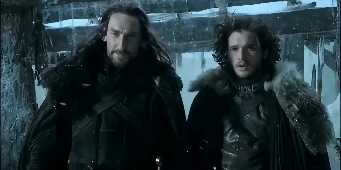 Jon Snow und Benjen Stark