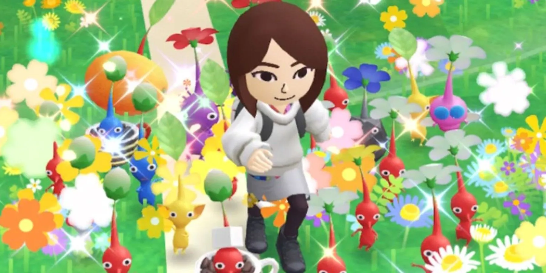 Arte clave de Pikmin Bloom