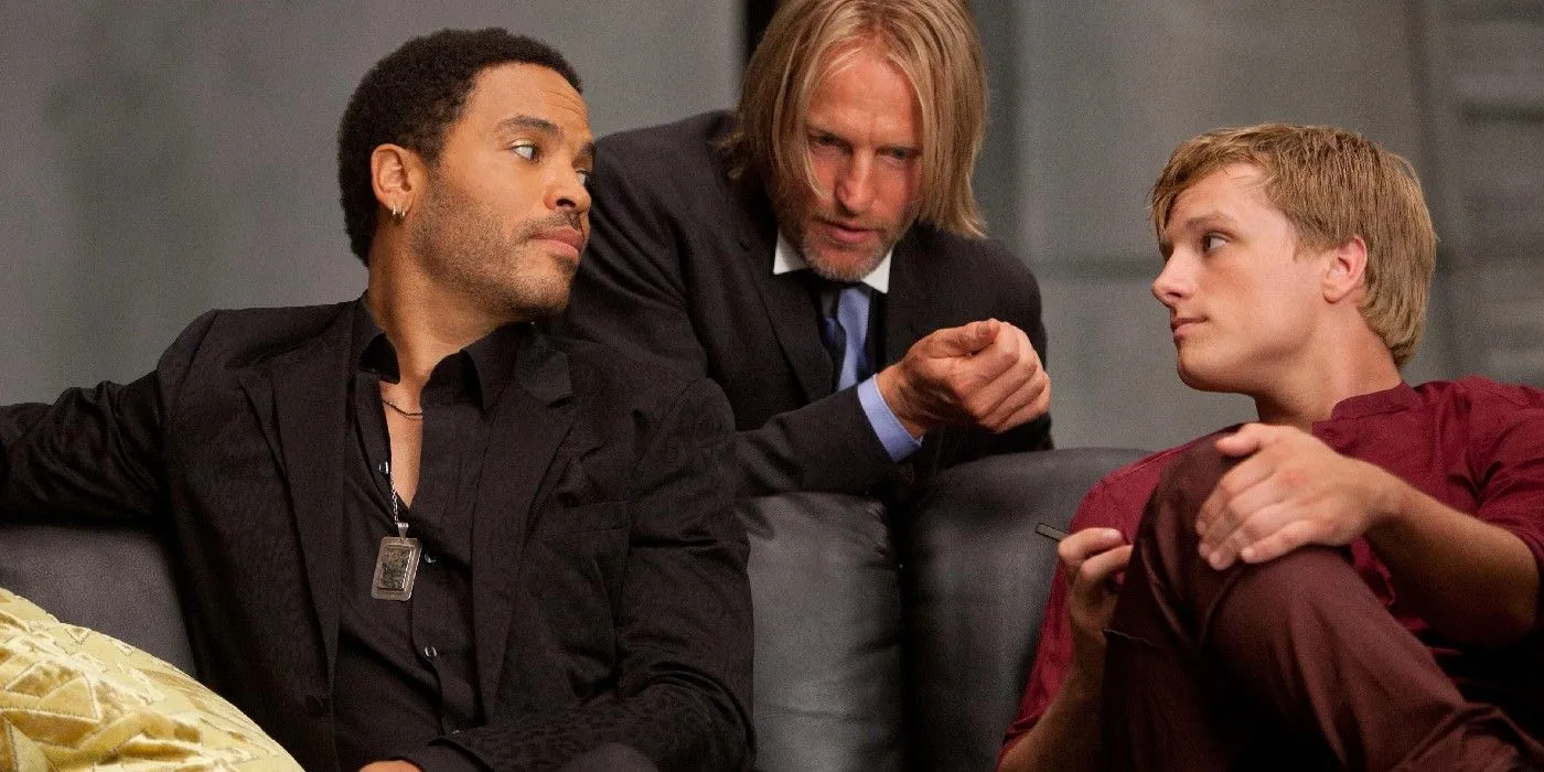 Cinna, Haymitch und Peeta