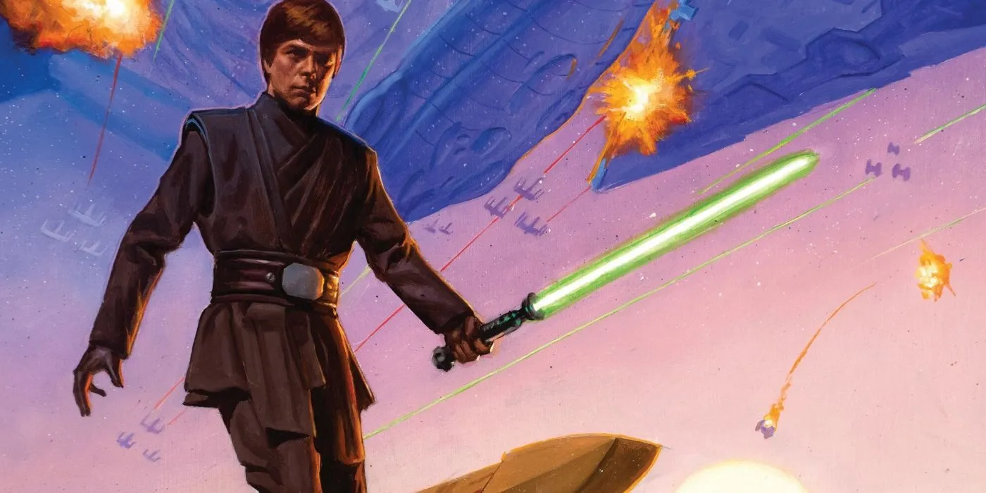 Luke Skywalker auf dem Cover von Jakku Last Stand #1