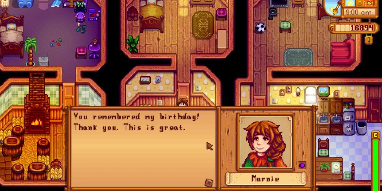 Marnie riceve un regalo di compleanno