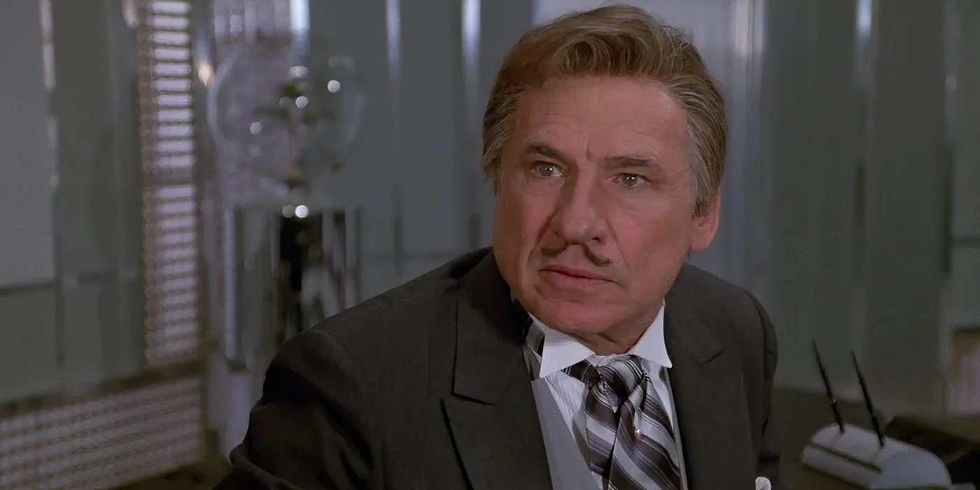 Mel Brooks como el presidente en Spaceballs