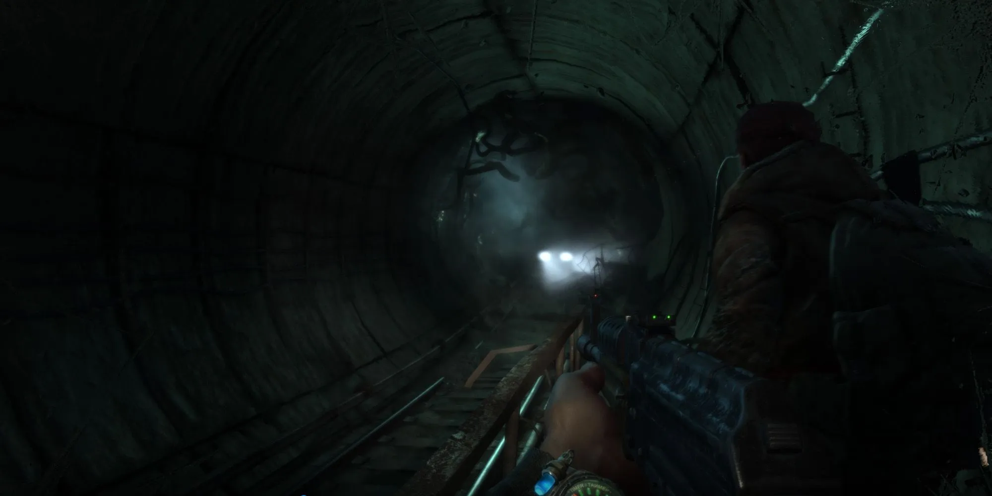 Train fantôme Metro 2033 avec Khan pendant la mission Ghosts