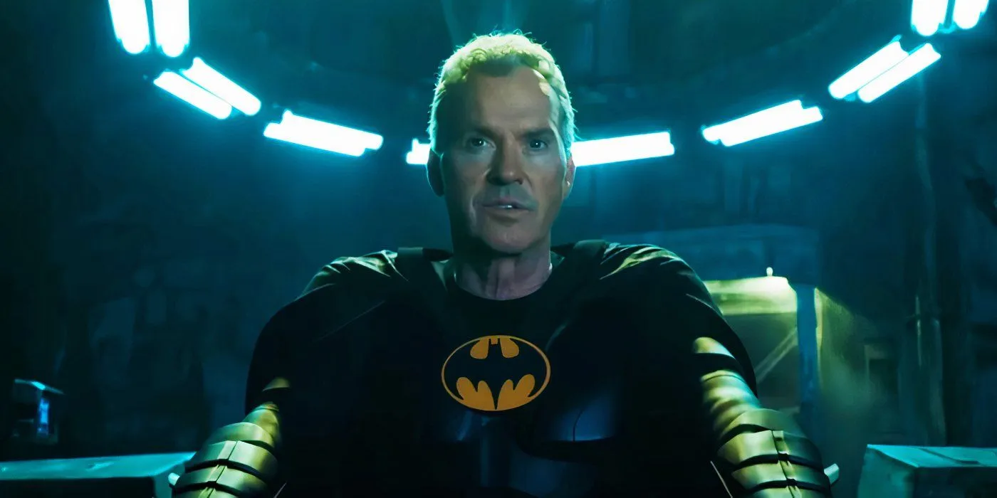 Michael Keaton nel ruolo di Batman