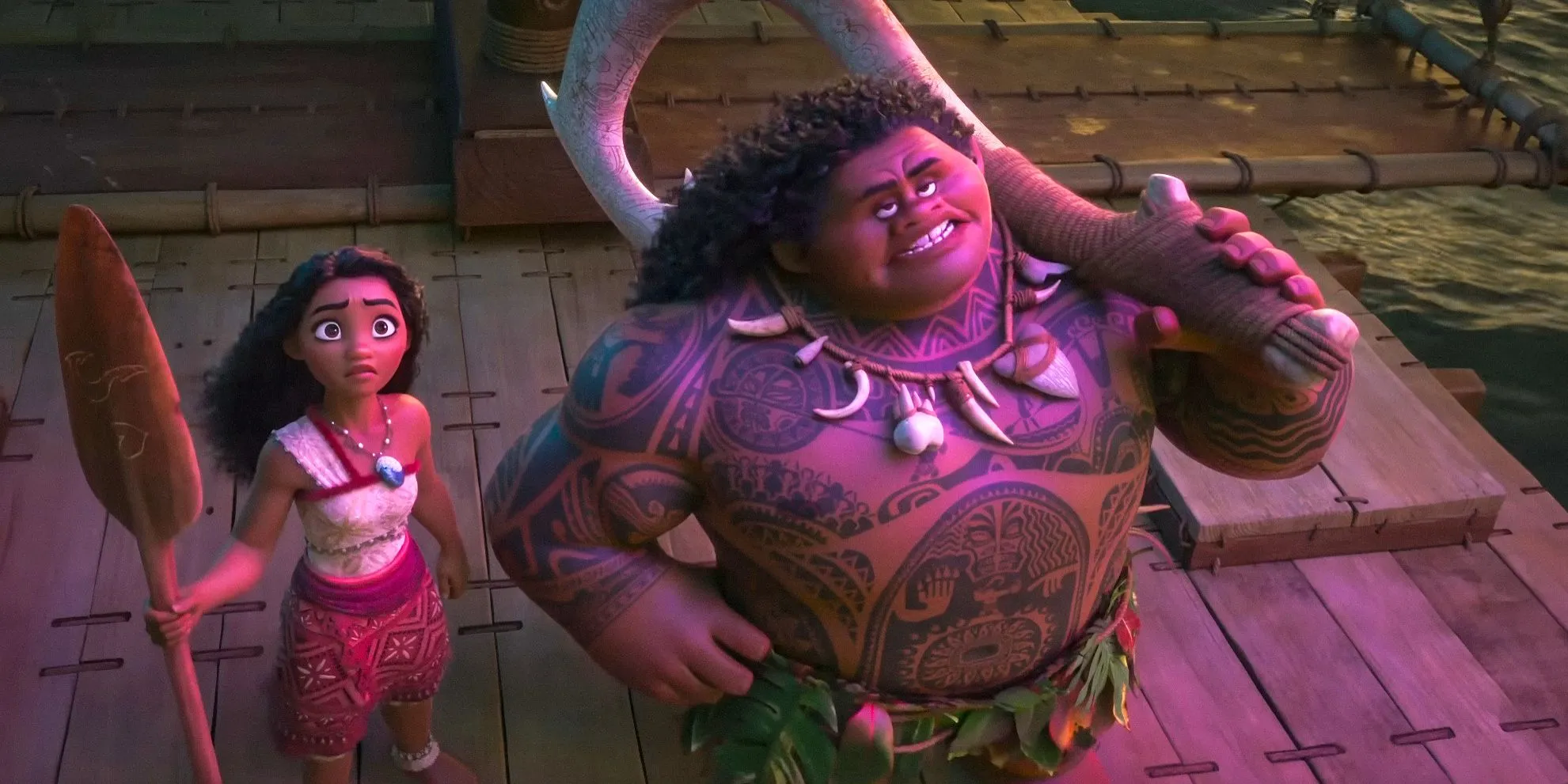 Cena de Moana 2