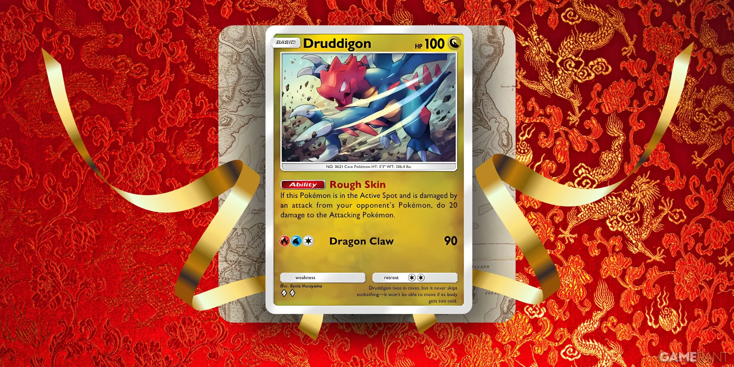 Karta Druddigon w Pokémon TCG Pocket.