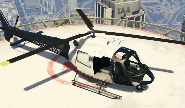 Zabawny błąd w GTA Online z udziałem policyjnego helikoptera rozbawia graczy