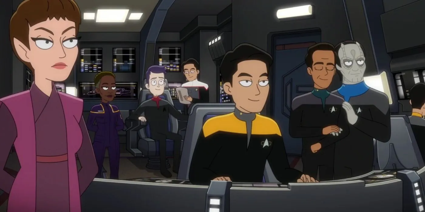 Anaximander Crew from Star Trek Lower Decks Anaximander Crew from Star Trek Lower Decks