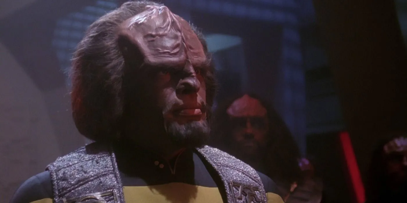 Worf et les Klingons dans Sins of the Father