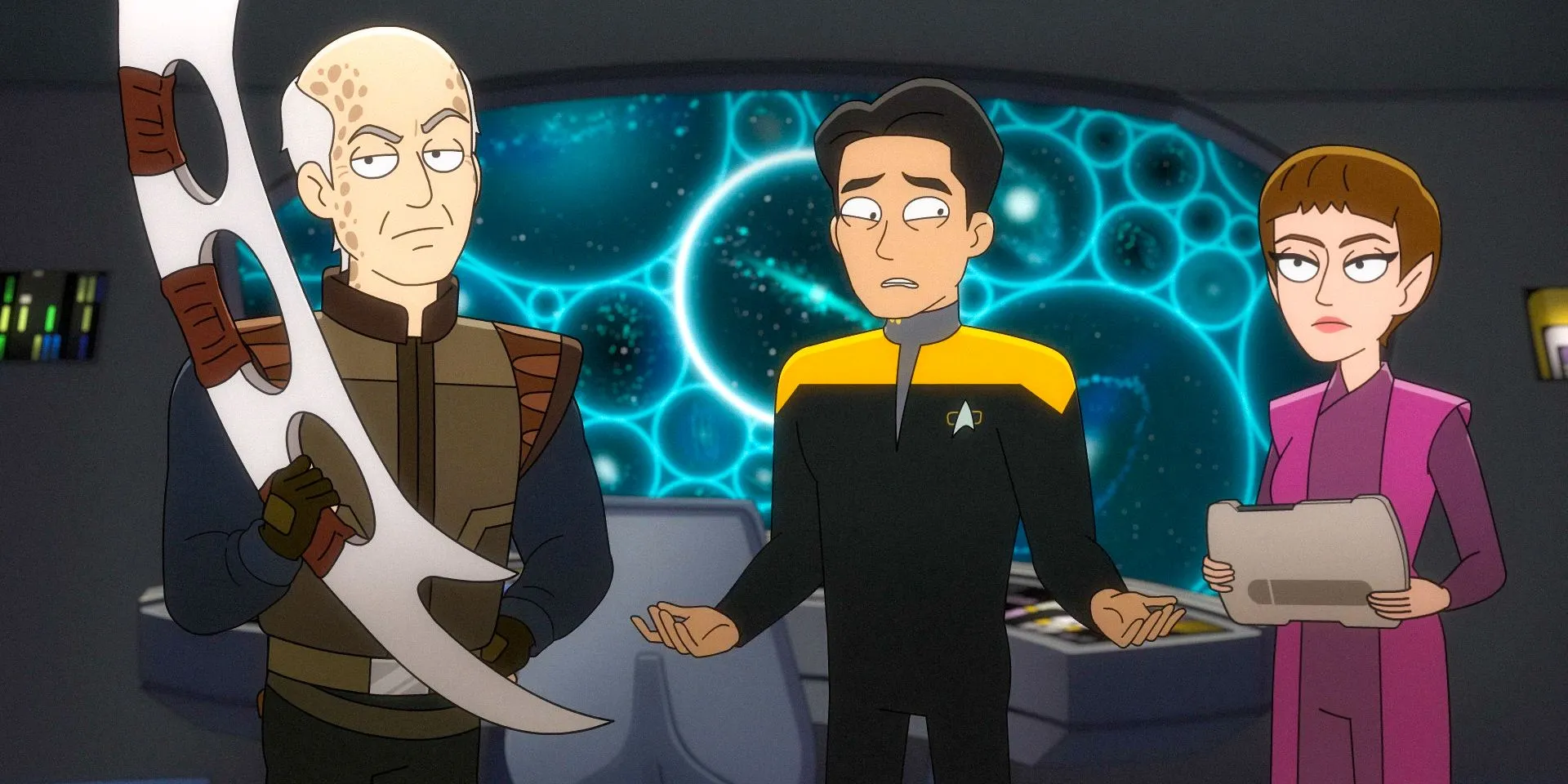 Star Trek Lower Decks Scene Star Trek Lower Decks Scene
