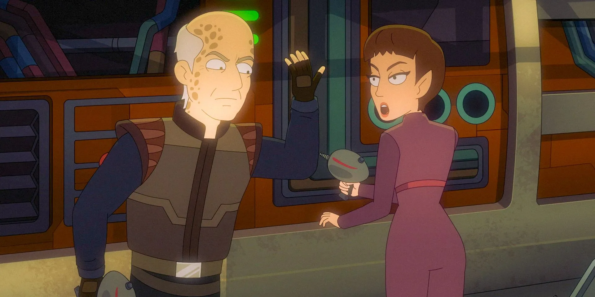 Star Trek Lower Decks Scene Star Trek Lower Decks Scene