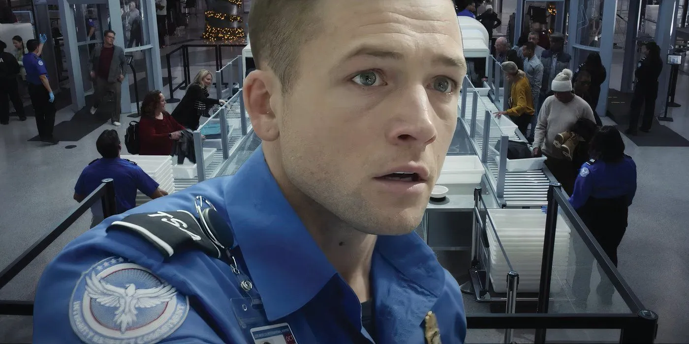 Carry-On의 Taron Egerton과 공항 보안