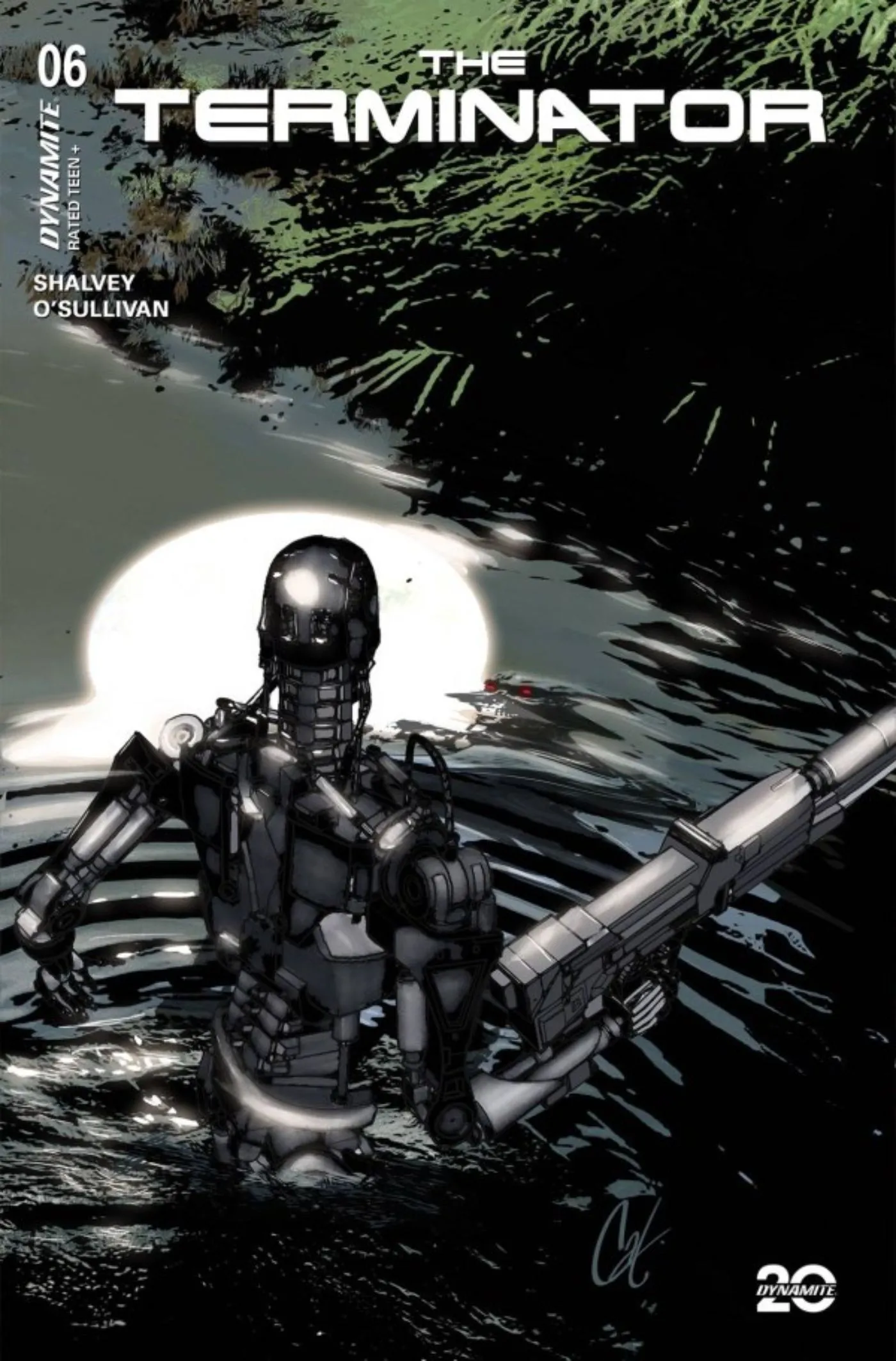 Variant cover art for The Terminator #6