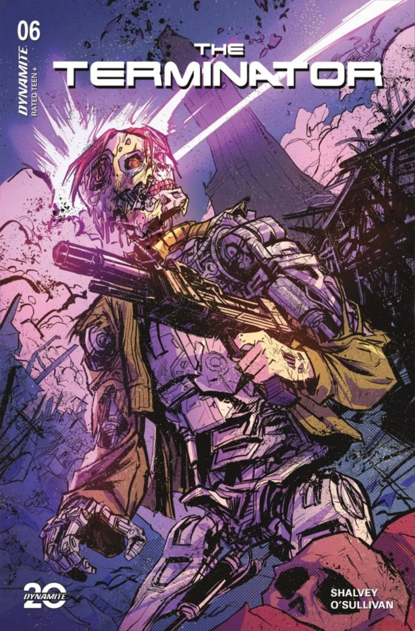 Another variant cover art for The Terminator #6