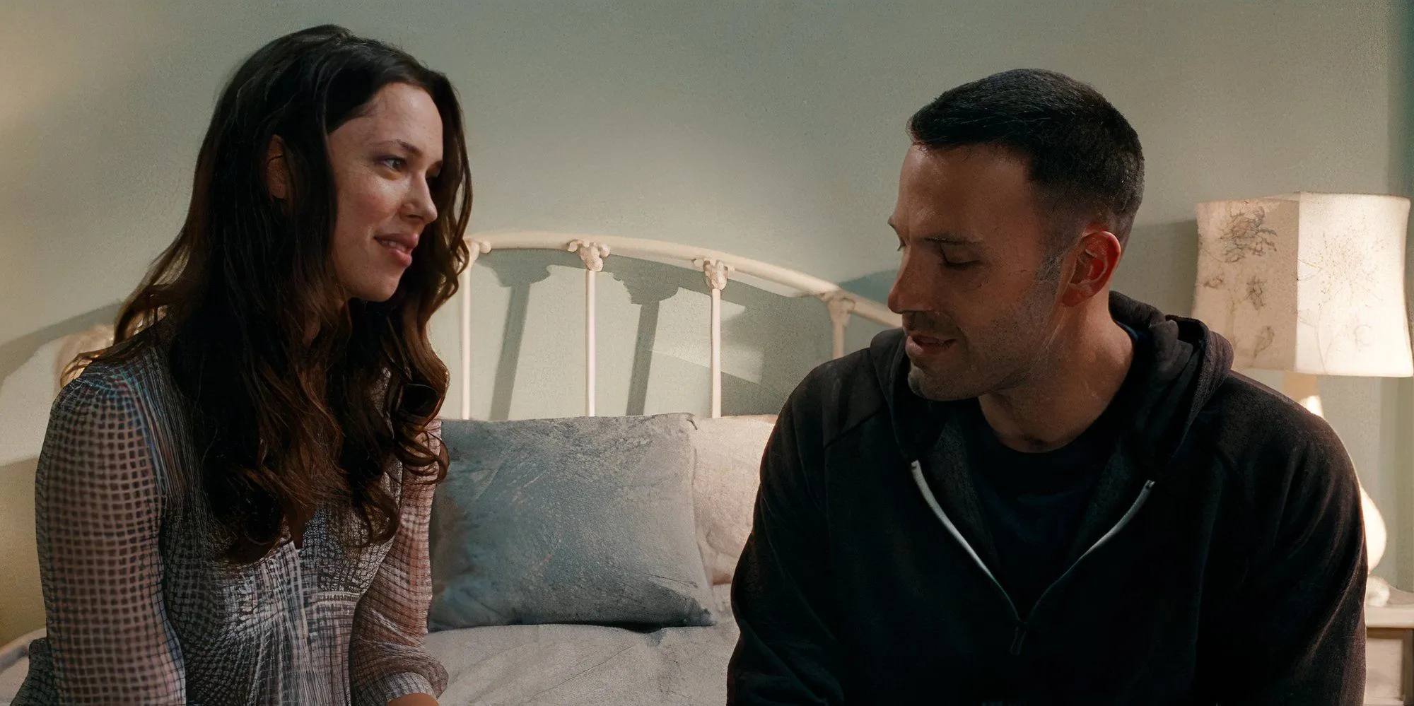 Ben Affleck e Rebecca Hall in The Town