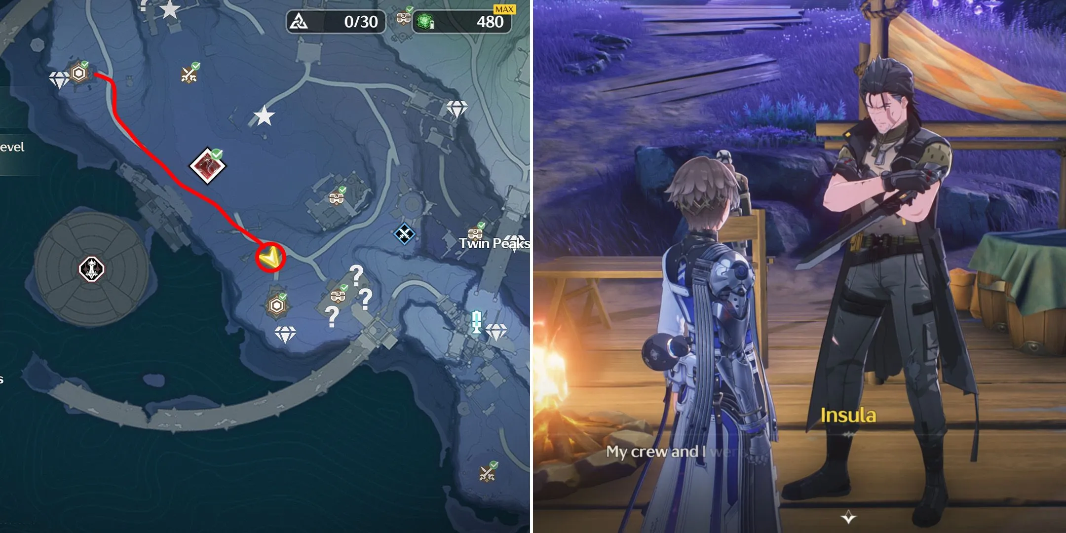 Twilight Rise Tower location in Wuthering Waves