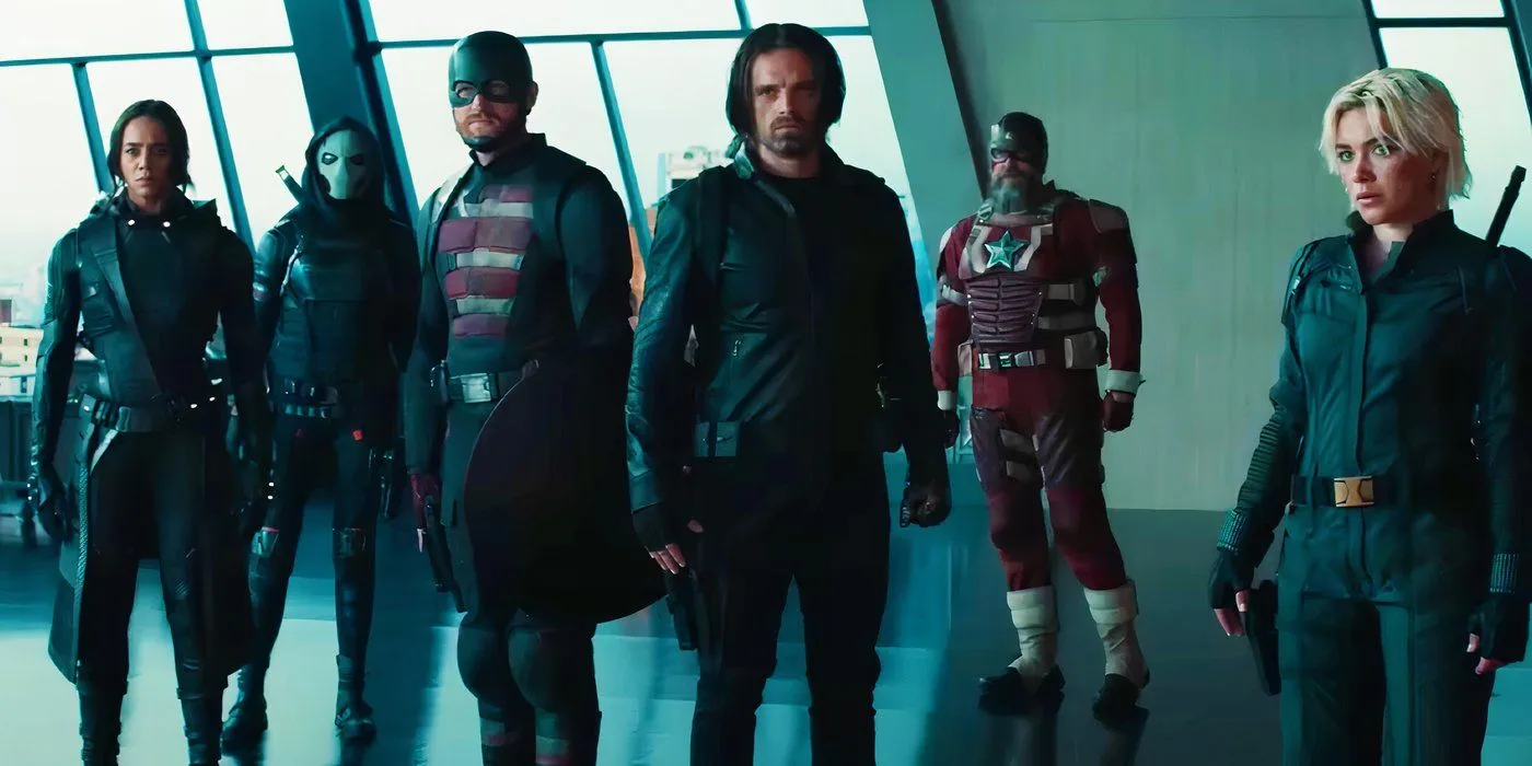 Thunderbolts team in Avengers Tower