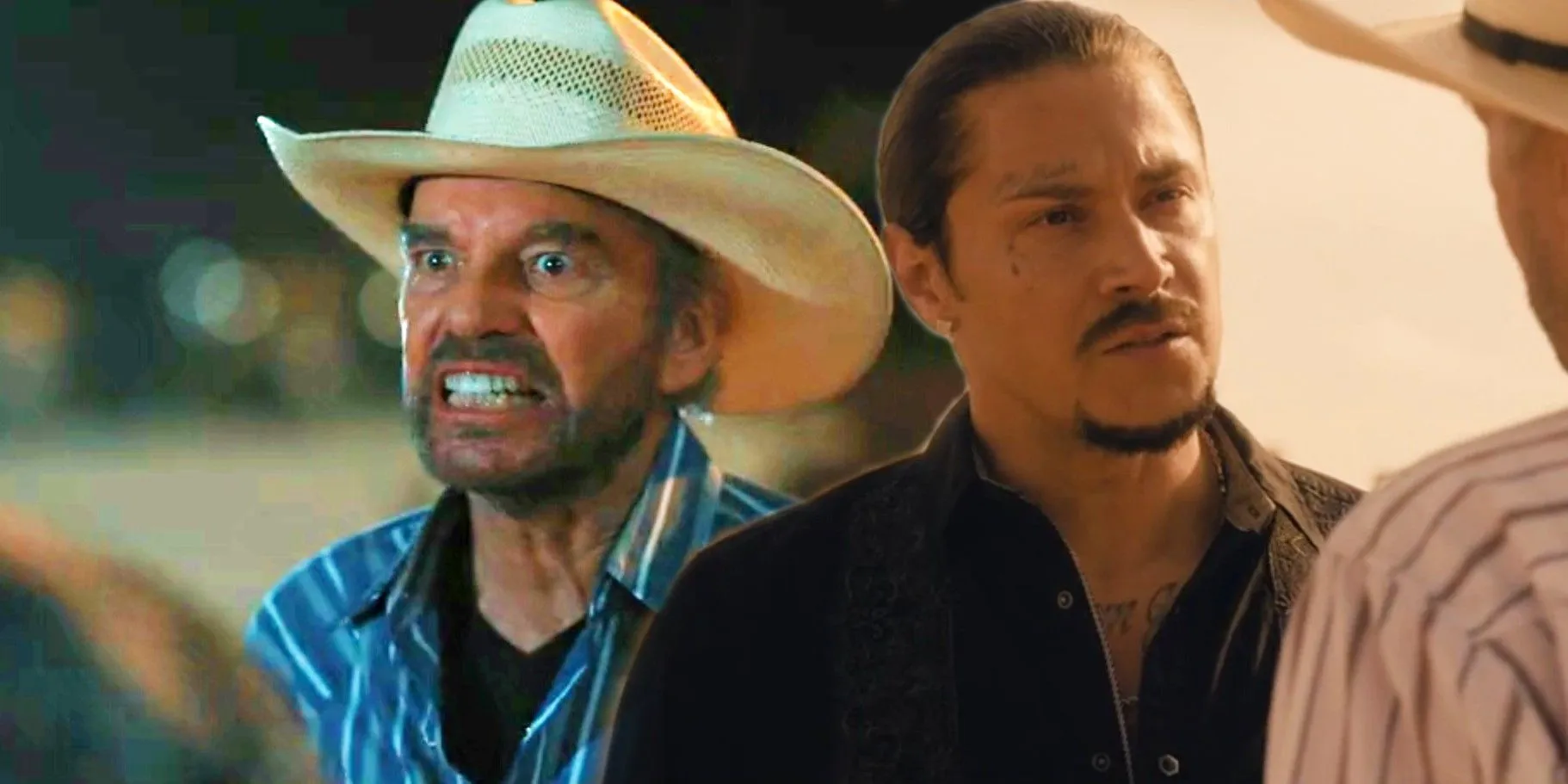 Tommy Norris (Billy Bob Thornton) i Jimenez (Alex Meraz) w Landman Sezon 1, Odcinek 7