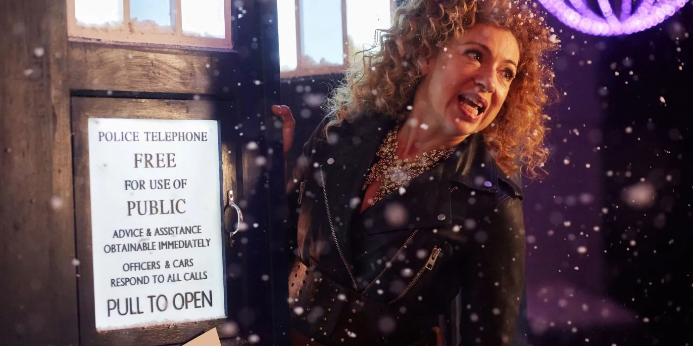 The Husbands of River Song scene