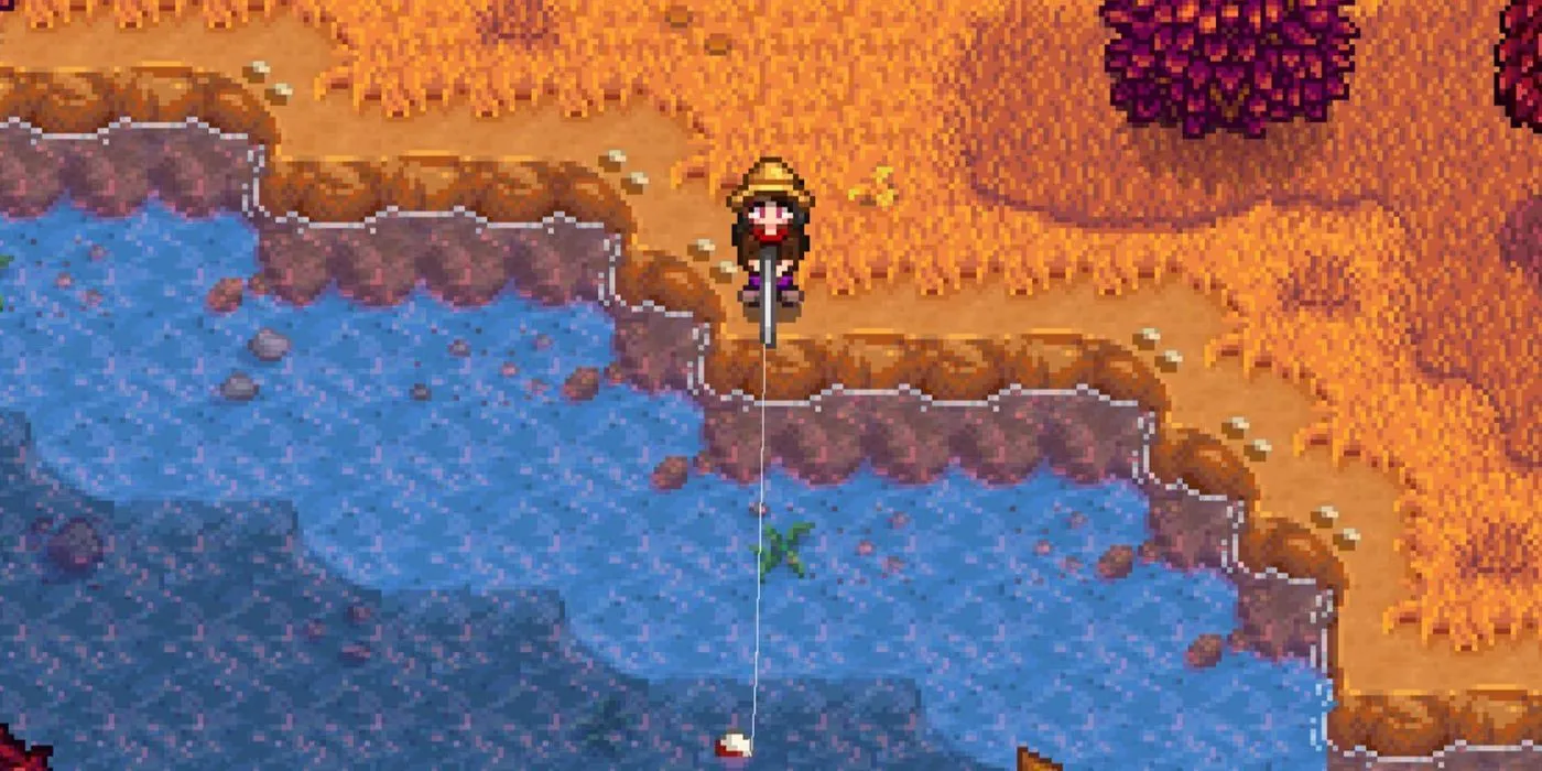 Trout Man in Stardew Valley