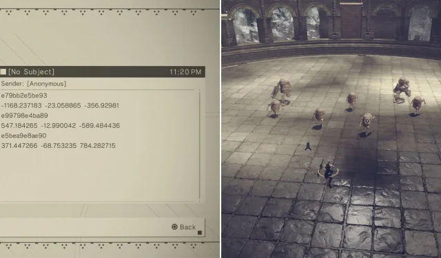 NieR: Automata – Complete Guide to Mysterious Letters