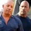 “Un encuentro incómodo”: Vin Diesel conoce a Dwayne Johnson en los Globos de Oro