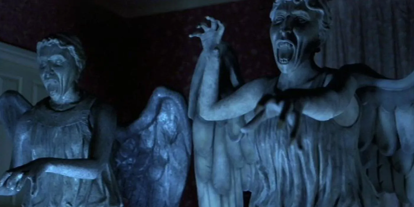 Weeping Angels in Doctor Who's God Complex episode