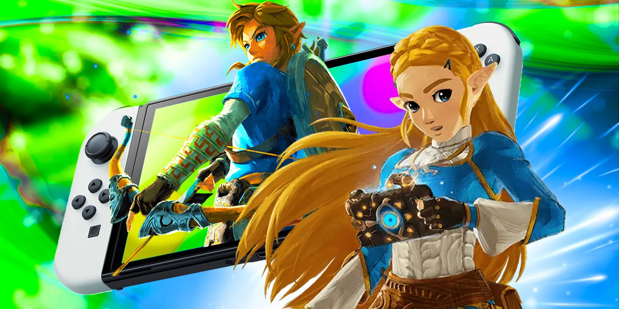 Zelda i Link z Nintendo Switch