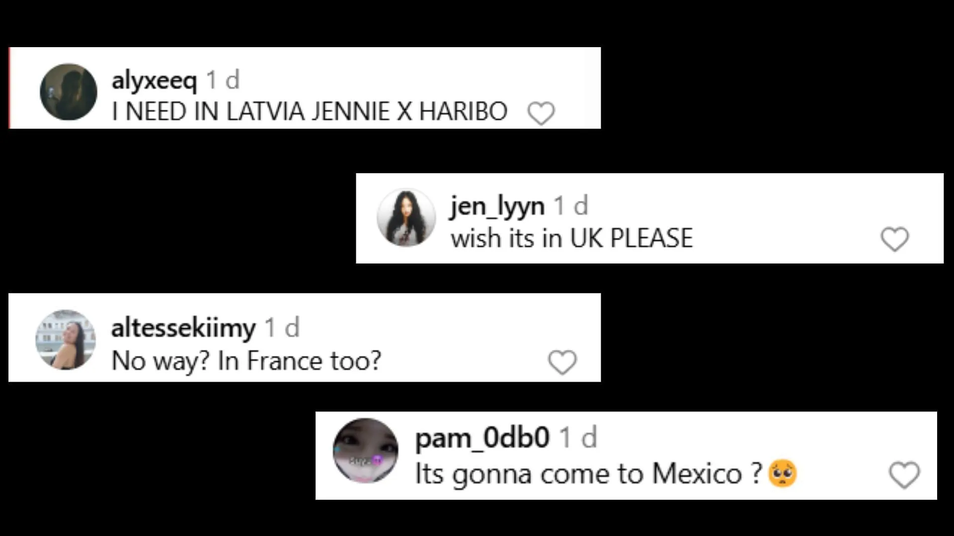 Fan reactions to Haribo and Jennie's collaboration Fan reactions to Haribo and Jennie's collaboration