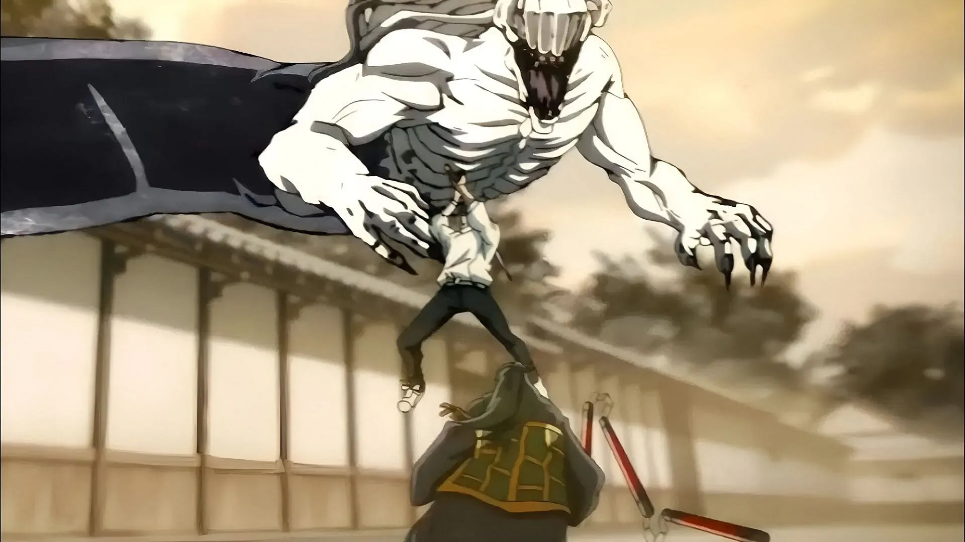 Yuta vs Geto as seen in the anime (Image via MAPPA)