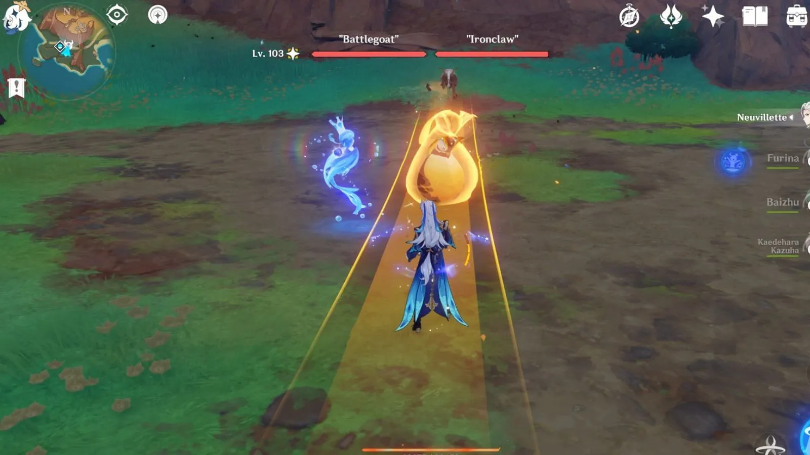 Tips to beat Battlegoat and Ironclaw (Image via HoYoverse)