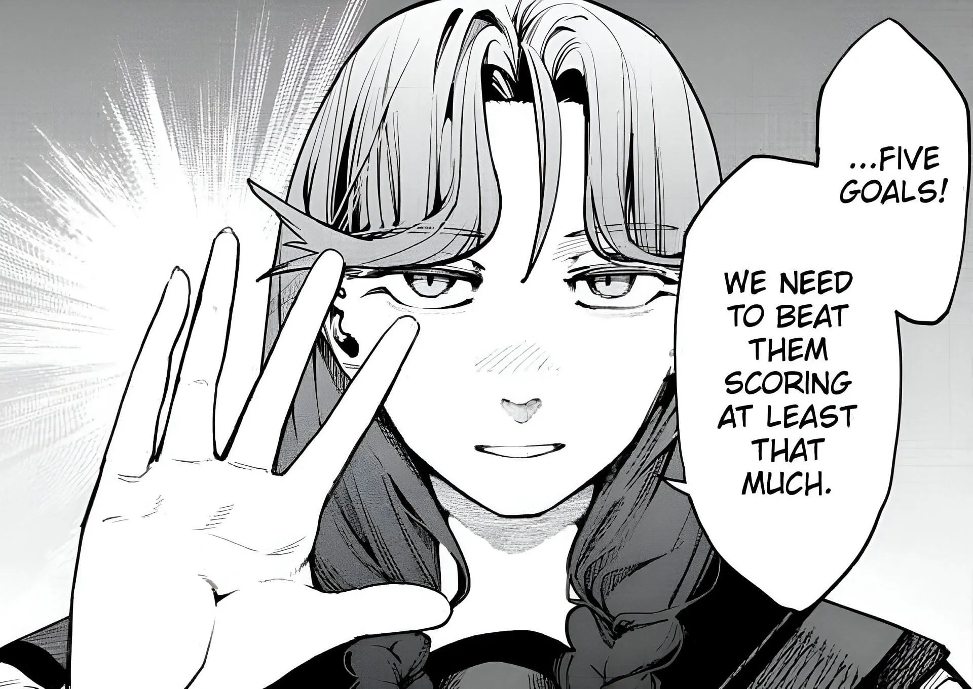 Shizuki Yukizuki as seen in Embers manga (Image via Shueisha) Shizuki Yukizuki as seen in Embers manga (Image via Shueisha)