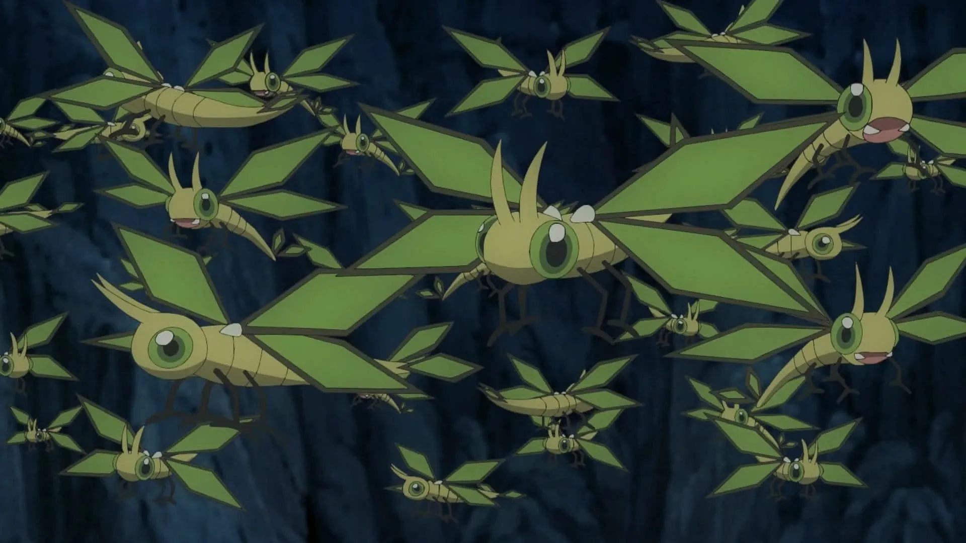Vibrava as seen in the anime