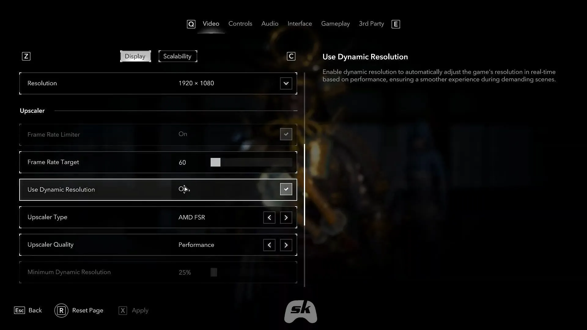 Assassin's Creed Shadows video settings page (Image via Ubisoft) Assassin's Creed Shadows video settings page (Image via Ubisoft)