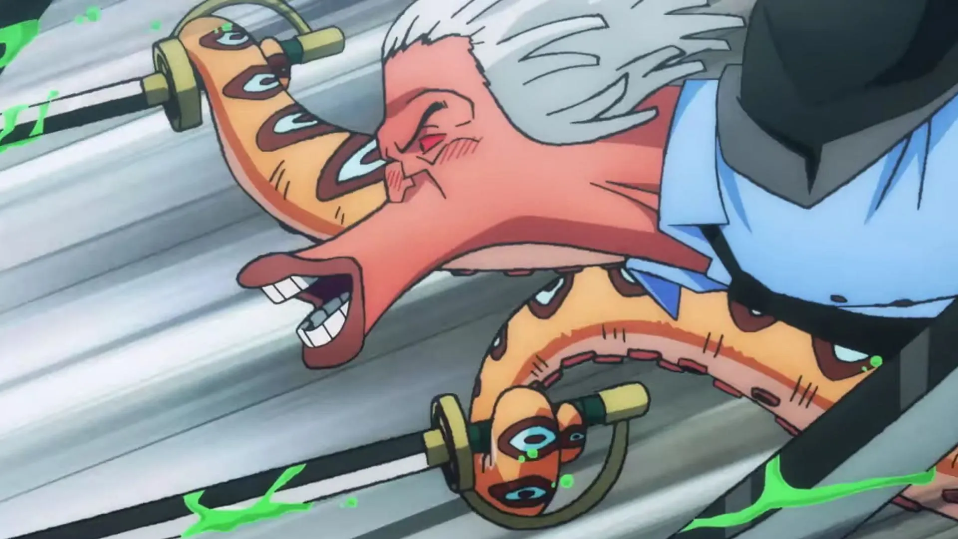 Hyouzou in the One Piece anime (Image via Toei Animation)