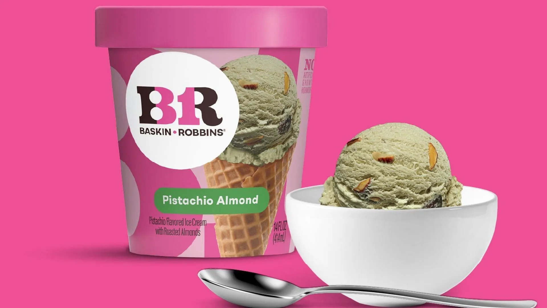 Pistachio Almond flavor (Image via Baskin-Robbins) Pistachio Almond flavor (Image via Baskin-Robbins)