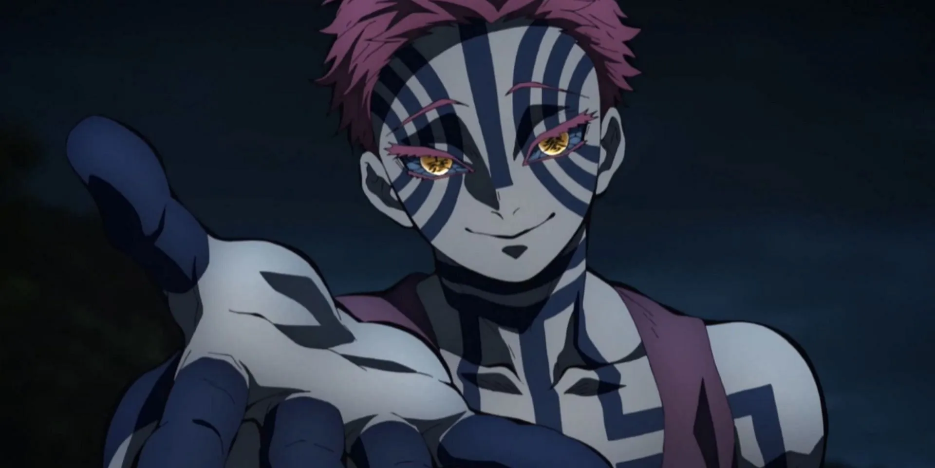 Akaza (Image via ufotable) Akaza (Image via ufotable)