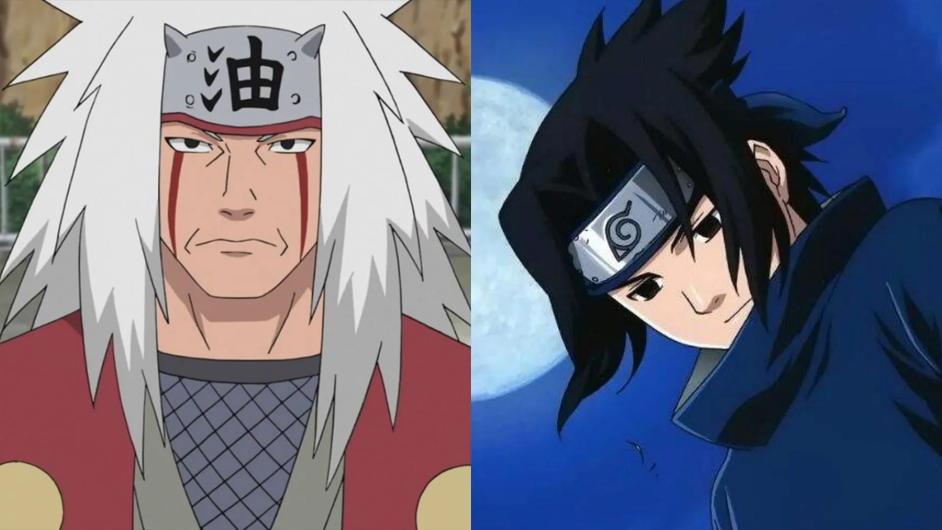 Jiraiya and Sasuke as seen in the anime (Image via Studio Pierrot)